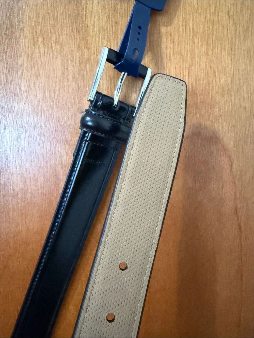 Cole Haan Black Leather Belt M 34-36